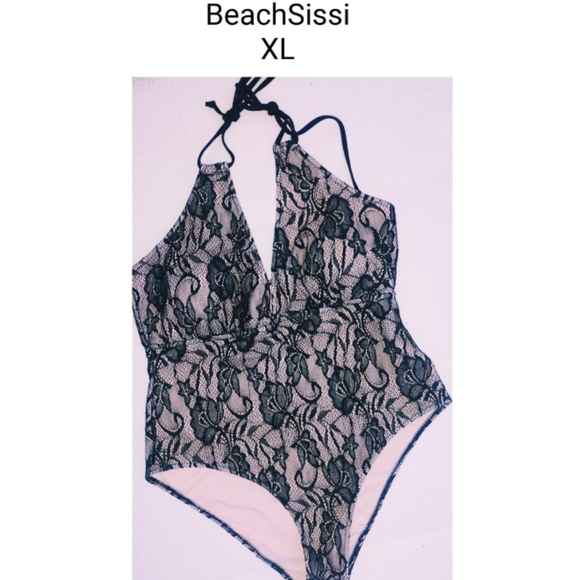 NWT XL Swimsuit Bundle | Whimsigoth Lace & Coquette Scalloped 1-PieceCoquetten - Picture 4 of 9